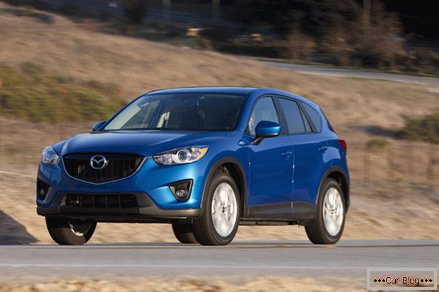 The appearance of the car Mazda CX-5