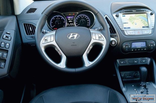 Inside the Hyundai IX35