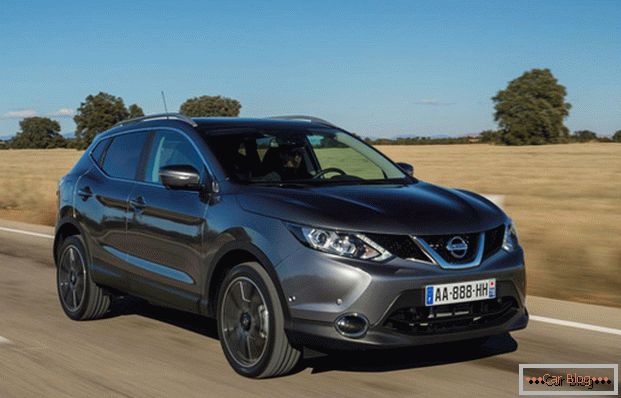 The appearance of the car Nissan Qashqai
