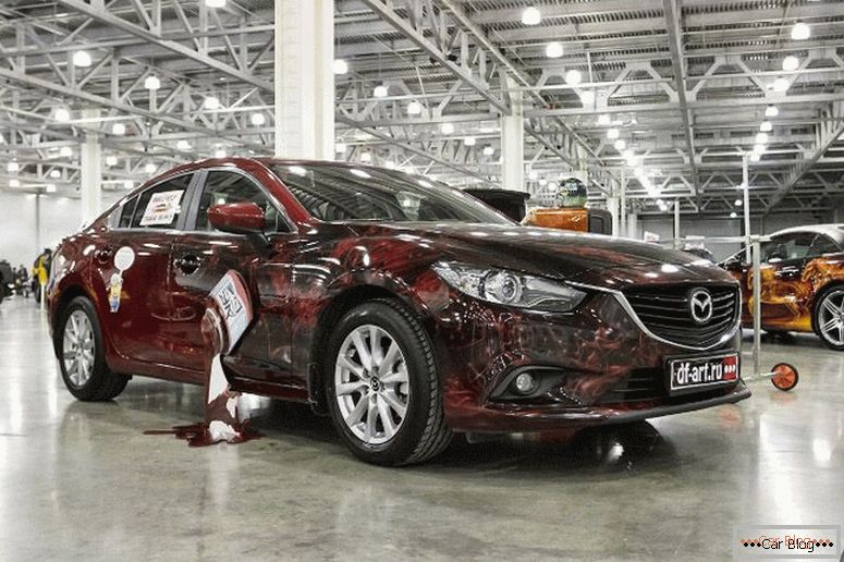 Unusual tuning Mazda 6