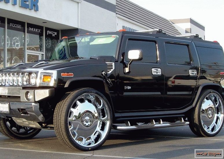 Jeep with big wheels