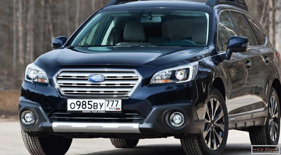Японцы в апреле привезут в Россию новый universal Subaru Outback 2016