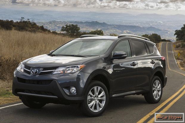 The appearance of the car Toyota RAV4