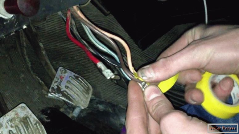 we start auto wire connection