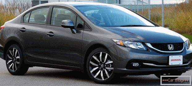 The appearance of the car Honda Civic