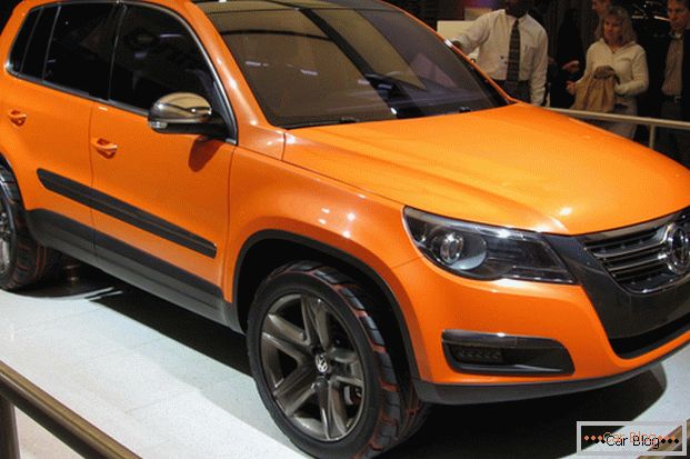The appearance of the car Volkswagen Tiguan